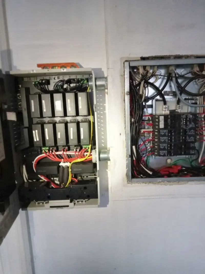Electrical panel upgrade completed for Commercial Electrician Services in Pryor Creek